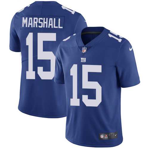 Nike New York Giants #15 Brandon Marshall Royal Blue Team Color NFL Vapor Untouchable Limited Jersey,We sell and wholesale Nike New York Giants #15 Brandon Marshall Royal Blue Team Color NFL Vapor Untouchable Limited Jersey on line form chian!